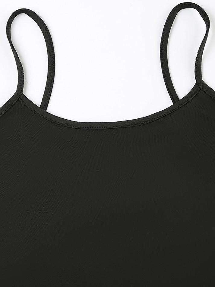 Basic Square Neck Slim Cami Top - AnotherChill