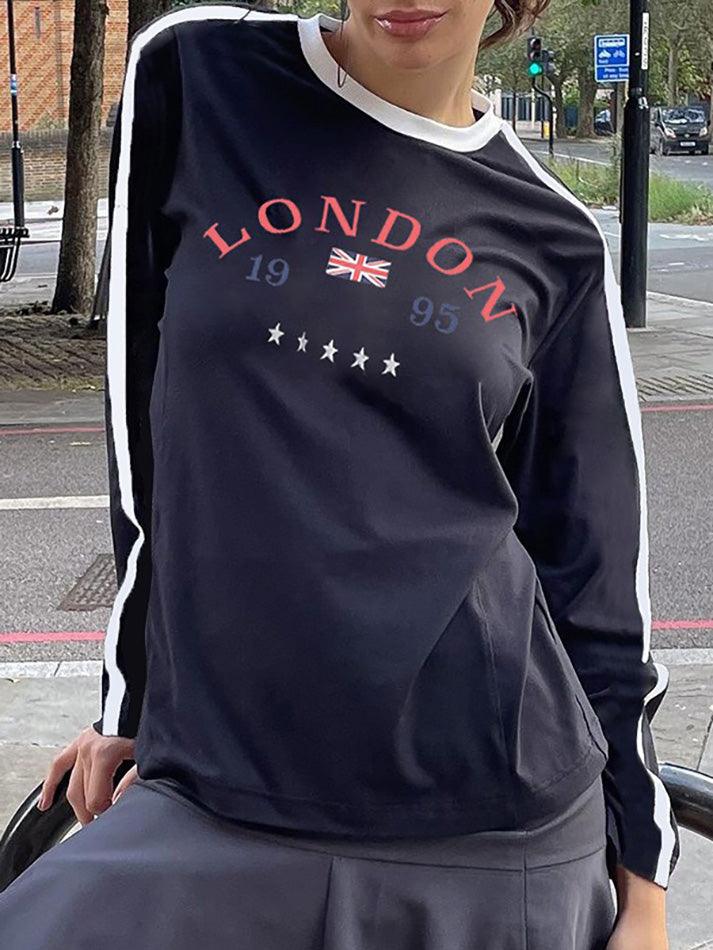 Vintage London Long Sleeve T-Shirt