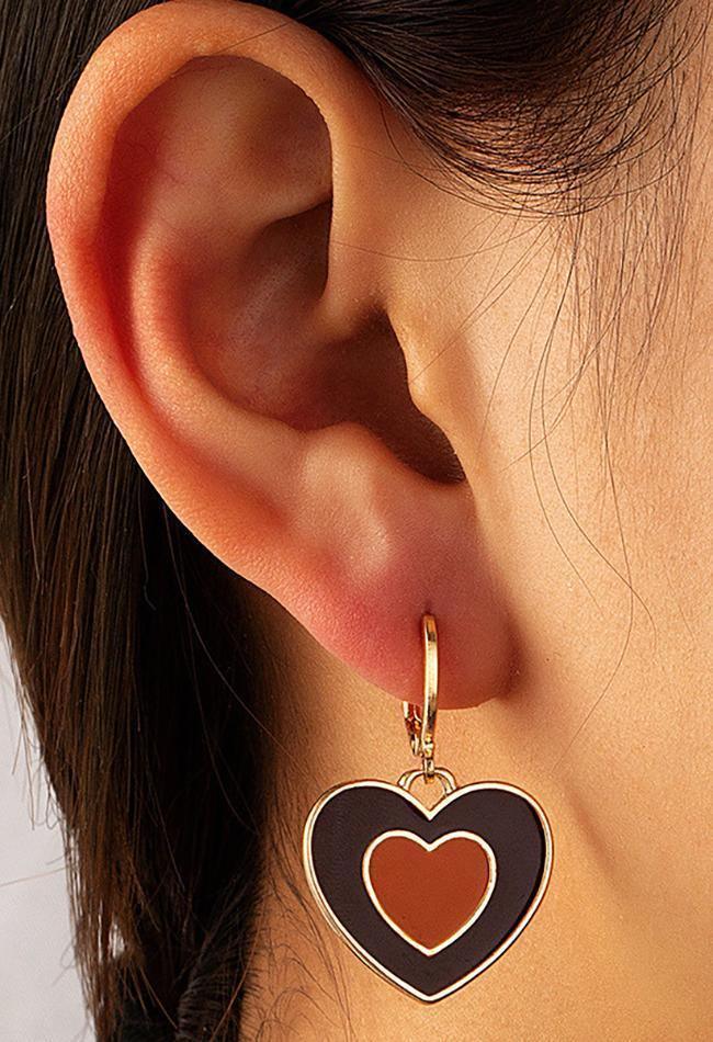 Heart-shaped Pendant Earrings AnotherChill