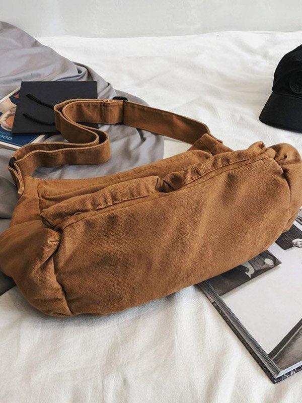 Large Canvas Satchel Bag - AnotherChill