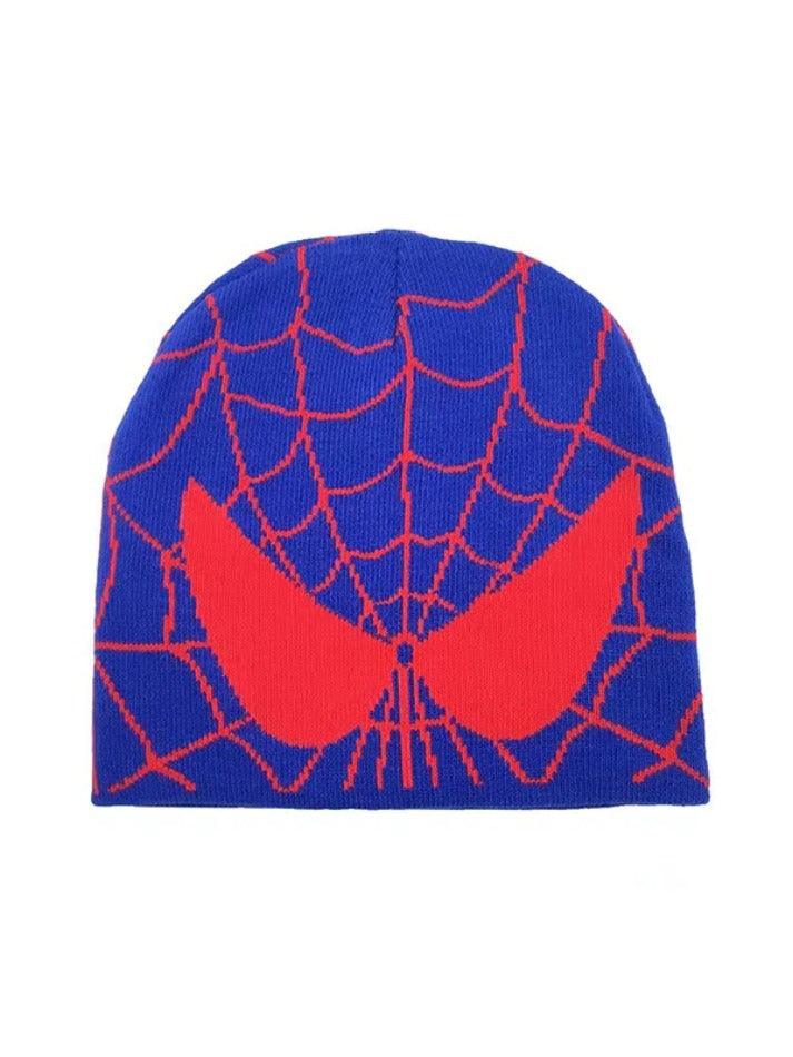 Spider Web Print Soft Beanie Hat - AnotherChill